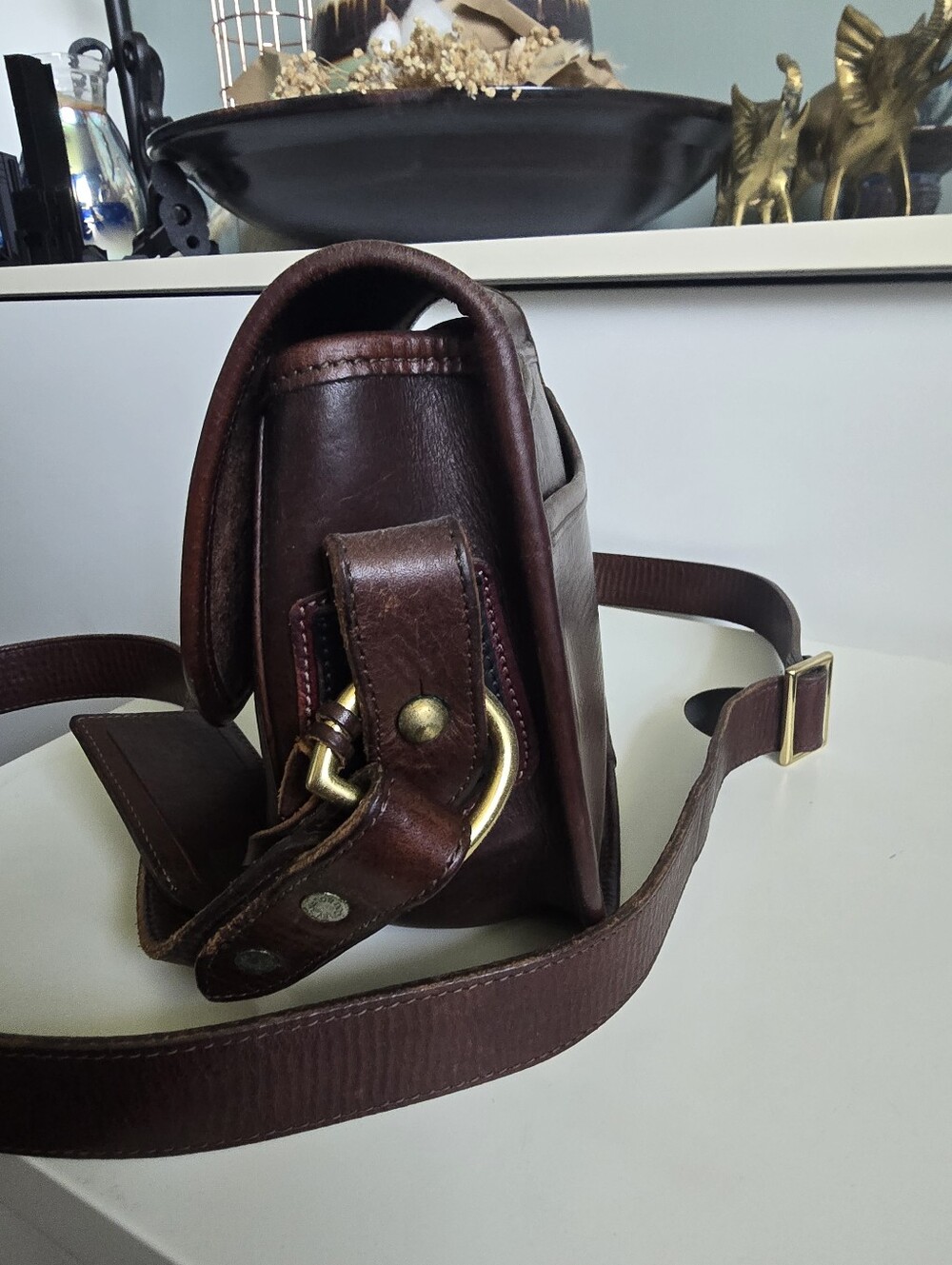 Vintage Dooney And Bourke Equestrain Crossbody Bag - Picture 3 of 6